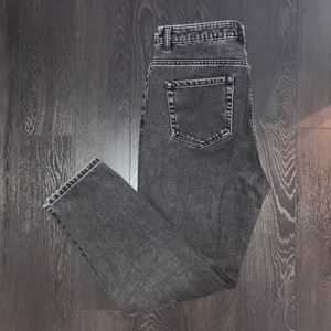 Zara Gray denim Mom jeans